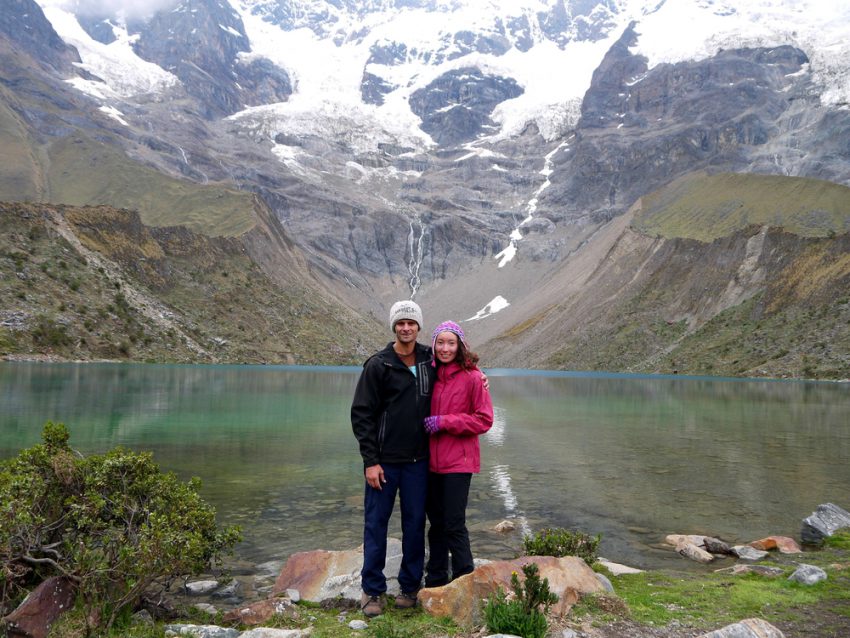 Alya and Campbell in Peru