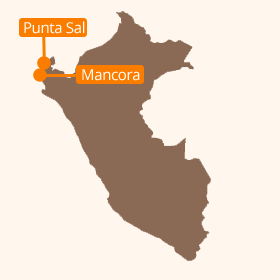 Mancora Map